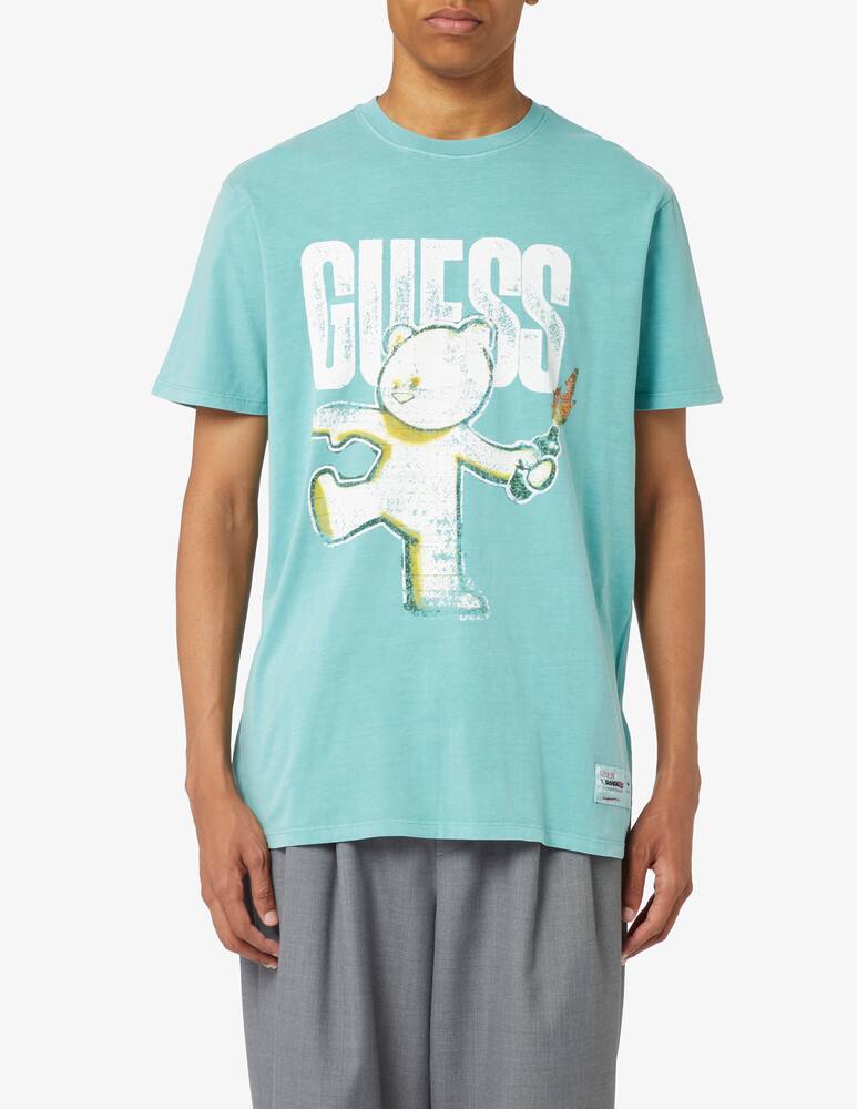 Guess Maglietta banksy graffiti - immagine 1 Guess Maglietta banksy graffiti - immagine 1
