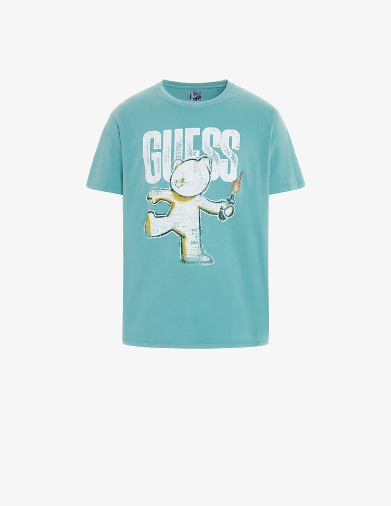 rinascente Guess Banksy graffiti t-shirt