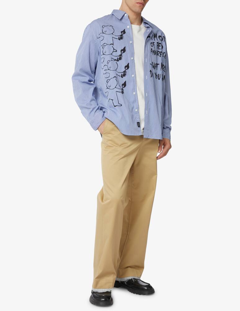 rinascente Guess Banksy shirt