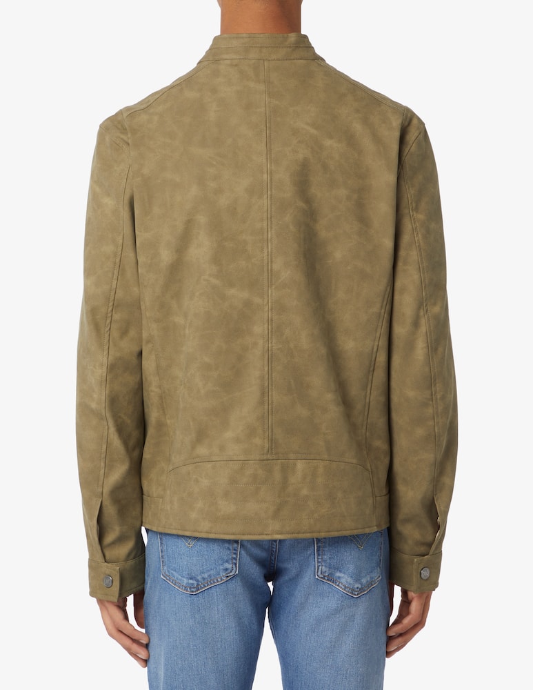 rinascente Guess Suede bomber jacket
