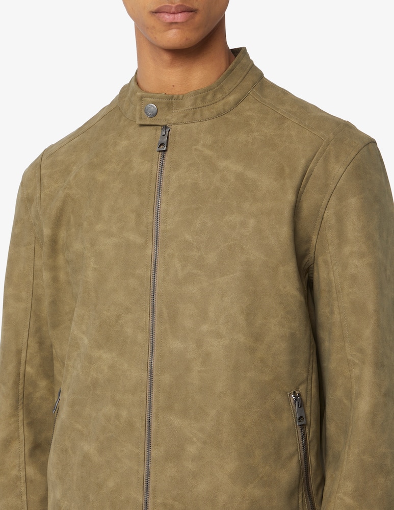 rinascente Guess Suede bomber jacket