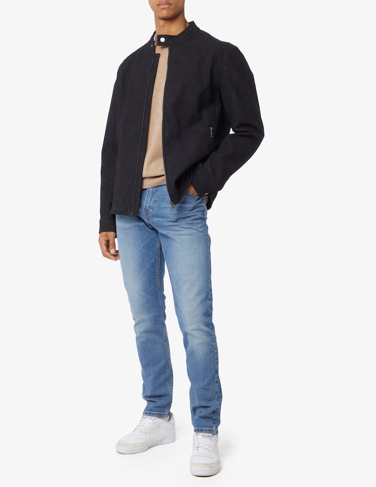 rinascente Guess Suede bomber jacket
