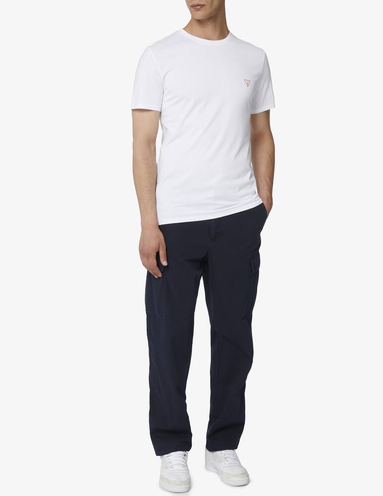 rinascente Guess Maglietta micro logo mini triangle