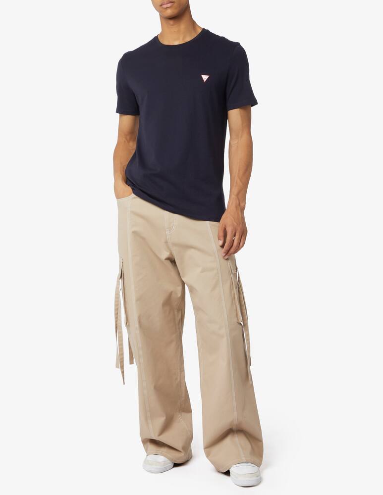 rinascente Guess Maglietta micro logo mini triangle