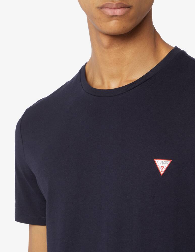 rinascente Guess Maglietta micro logo mini triangle