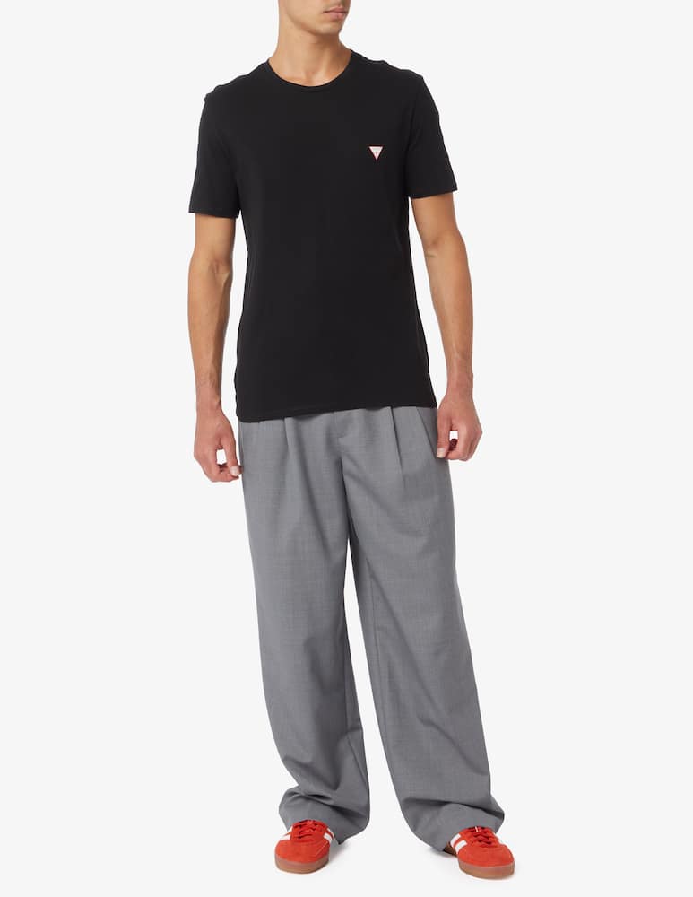 rinascente Guess Micro logo mini triangle t-shirt