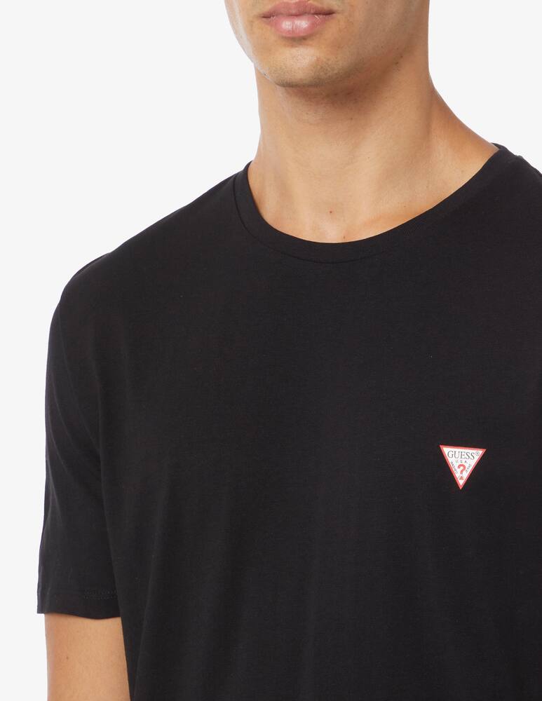 rinascente Guess Micro logo mini triangle t-shirt