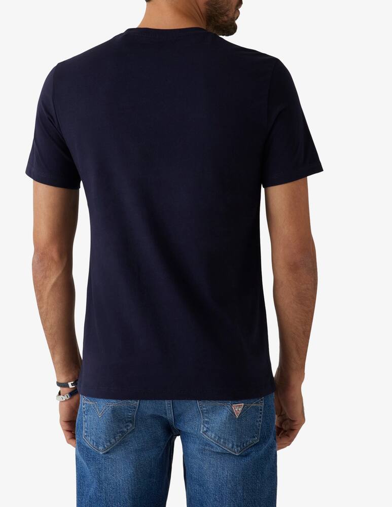 rinascente Guess Central logo writing t-shirt