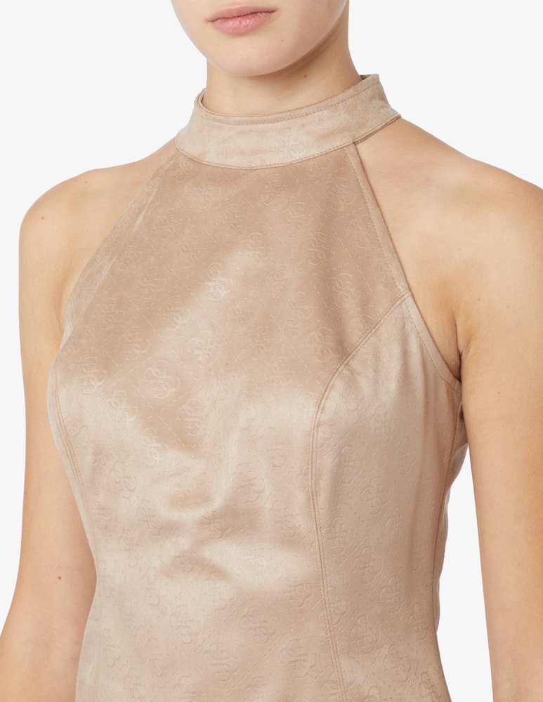 rinascente Guess Naomi halter neck dress