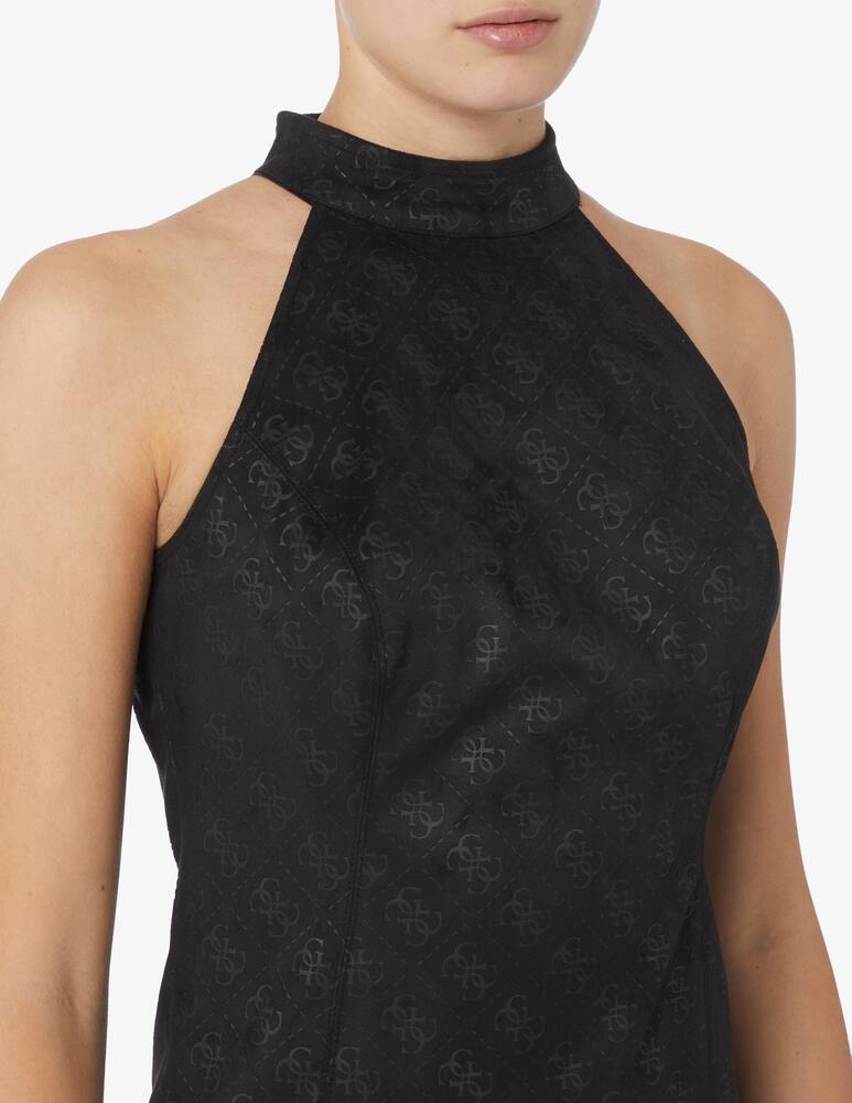 rinascente Guess Naomi halter neck dress