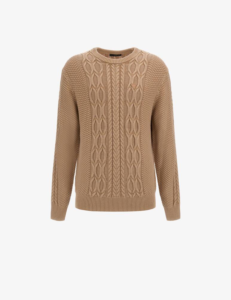 rinascente Guess Maglia girocollo cable misto lana