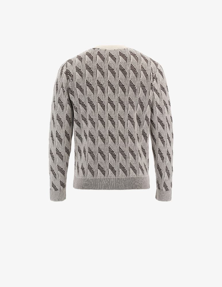 Guess Maglia girocollo diagonal stitch - immagine 2 Guess Maglia girocollo diagonal stitch - immagine 2