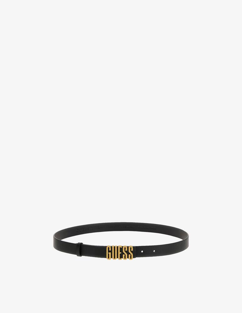 rinascente Guess Logo script belt