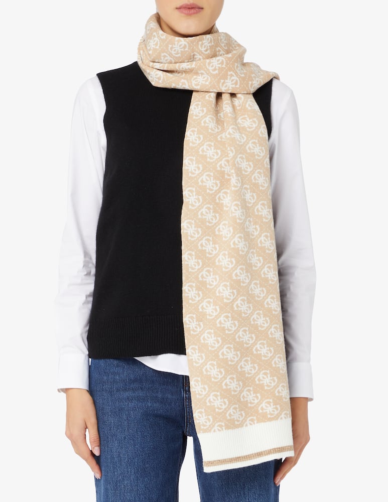rinascente Guess Scarf 30x180 logo