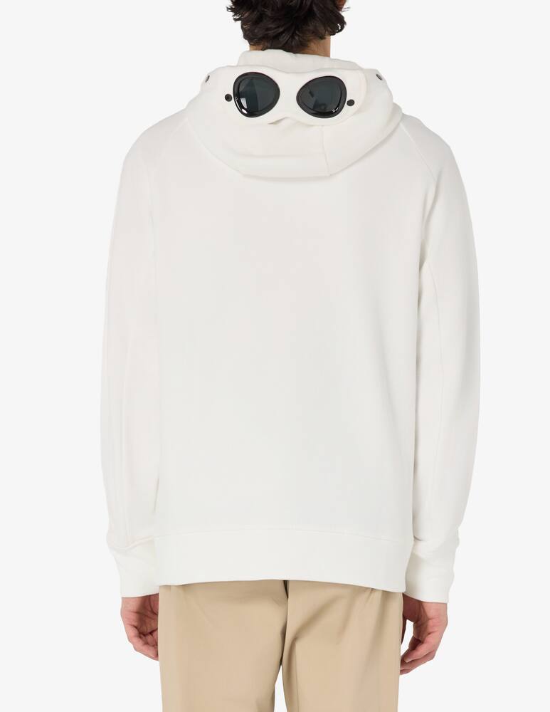 rinascente Cp Company Diagonal fleece hoodie