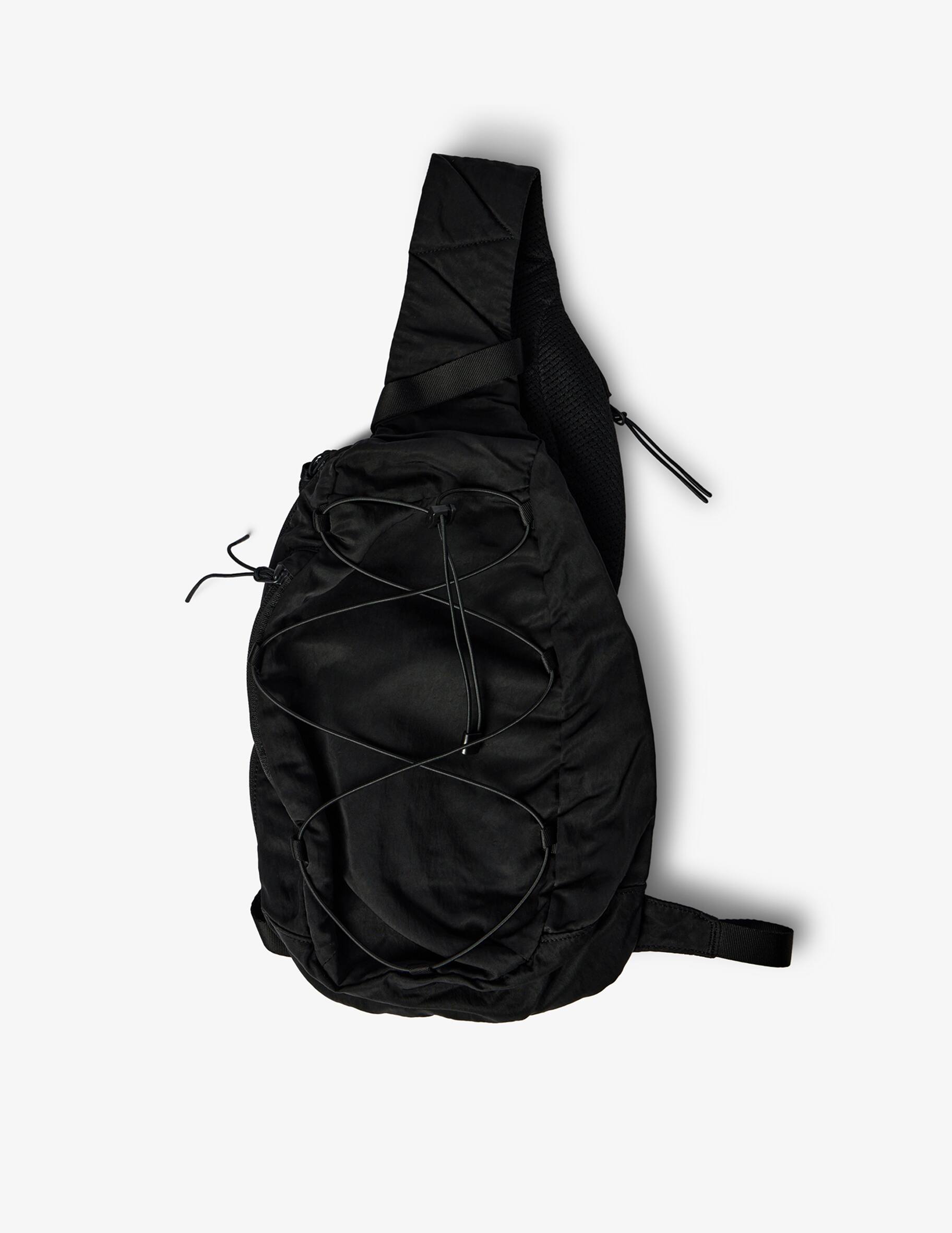 Shop Cp Company Nylon crossbody rucksack on Rinascente