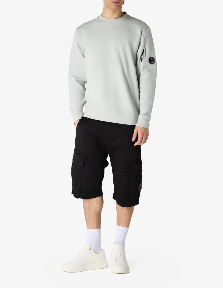 rinascente Cp Company Sateen stretch cargo shorts