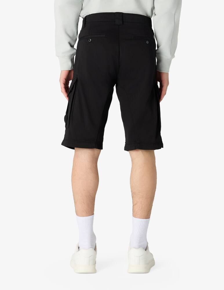 rinascente Cp Company Sateen stretch cargo shorts