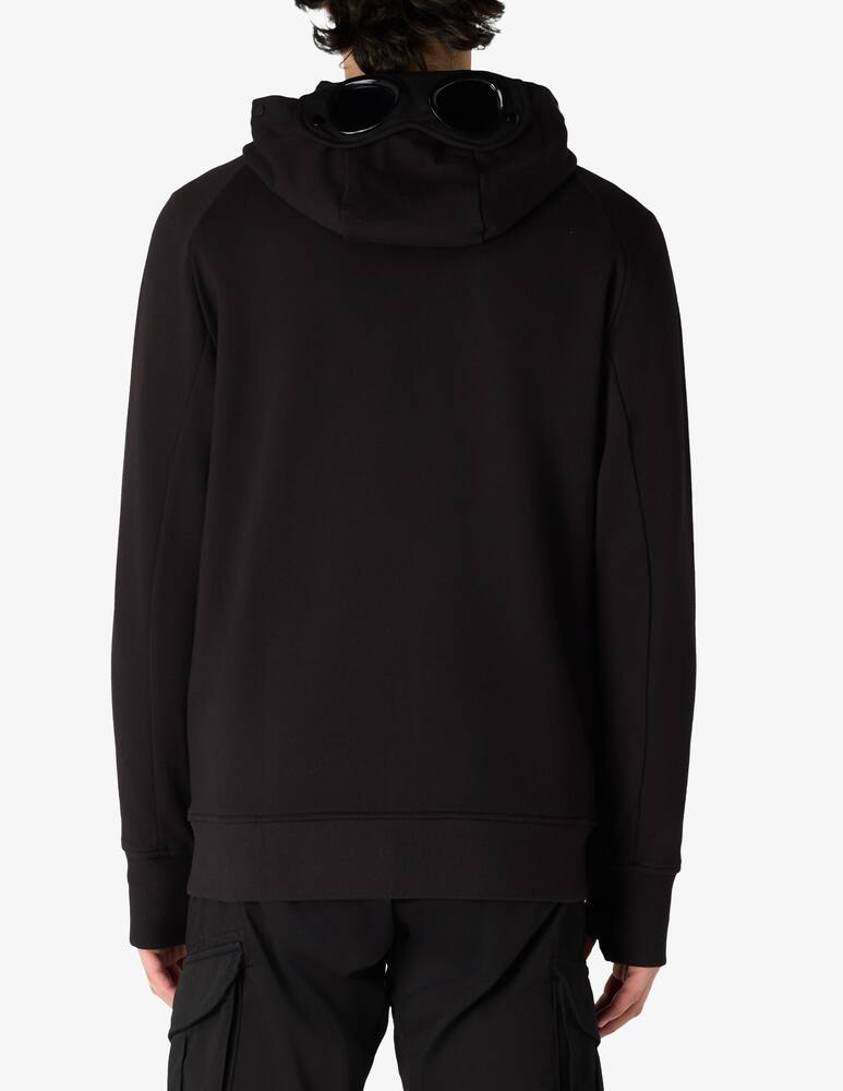 rinascente Cp Company Diagonal fleece hoodie