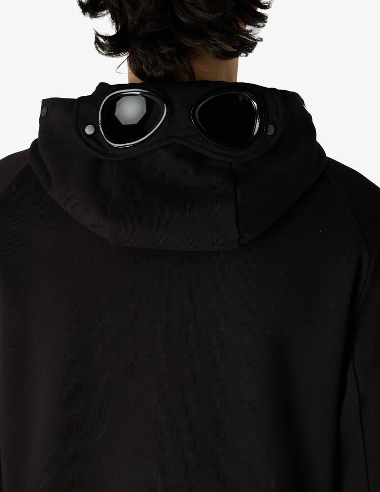 rinascente Cp Company Diagonal fleece hoodie