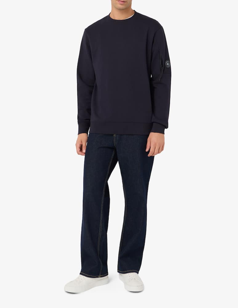 Cp Company Felpa girocollo lens in fleece - immagine 2 Cp Company Felpa girocollo lens in fleece - immagine 2