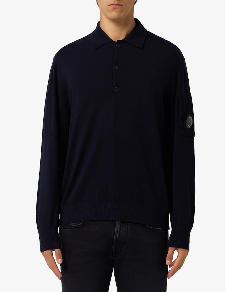 rinascente Cp Company Polo collar knit jumper