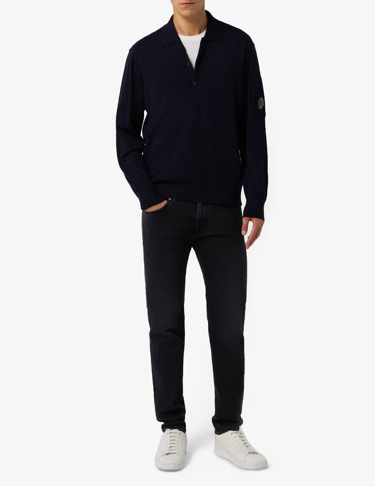 rinascente Cp Company Polo collar knit jumper