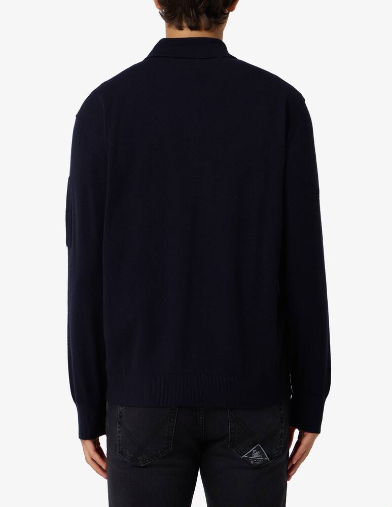 rinascente Cp Company Polo collar knit jumper