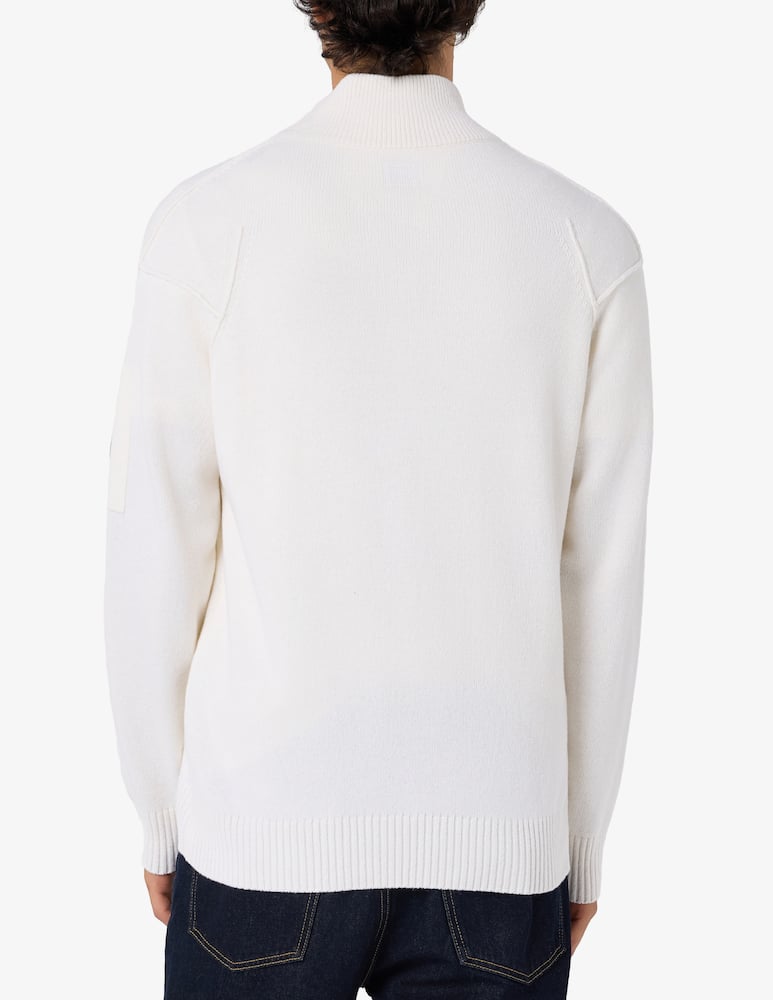 Cp Company Maglione mezza zip in lana d'agnello - immagine 3 Cp Company Maglione mezza zip in lana d'agnello - immagine 3