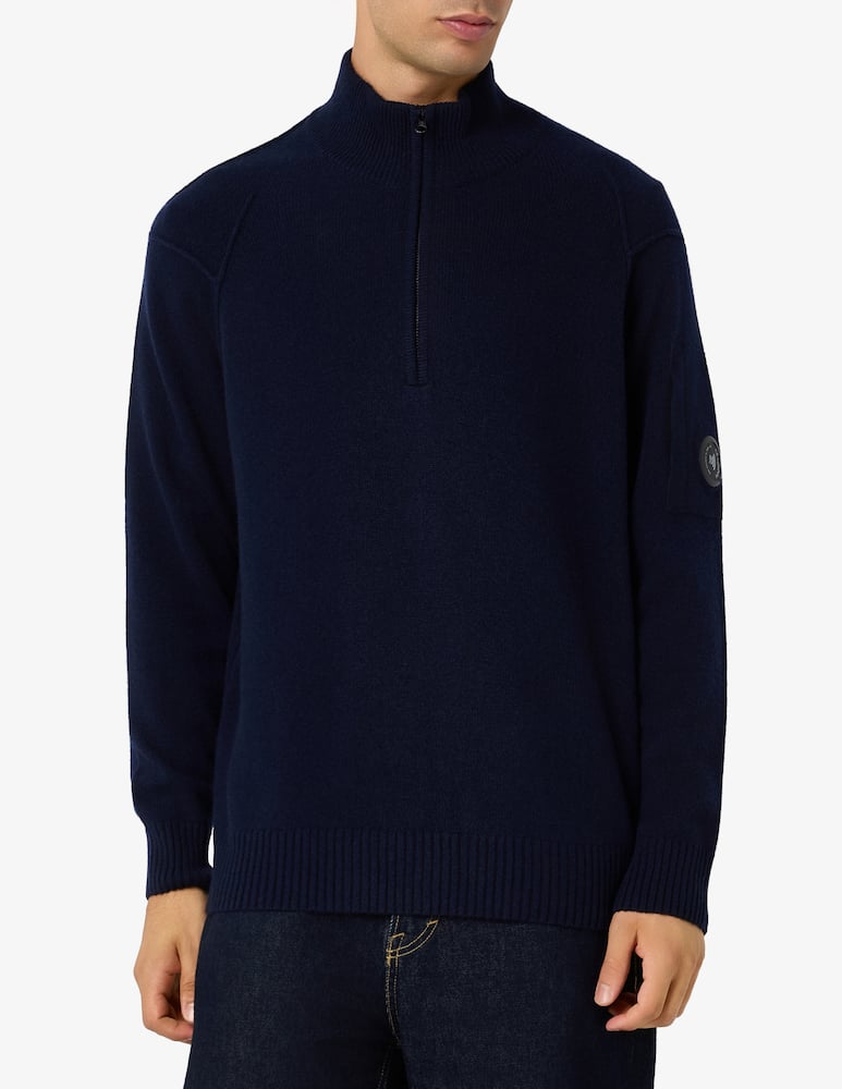 rinascente Cp Company Maglione mezza zip in lana