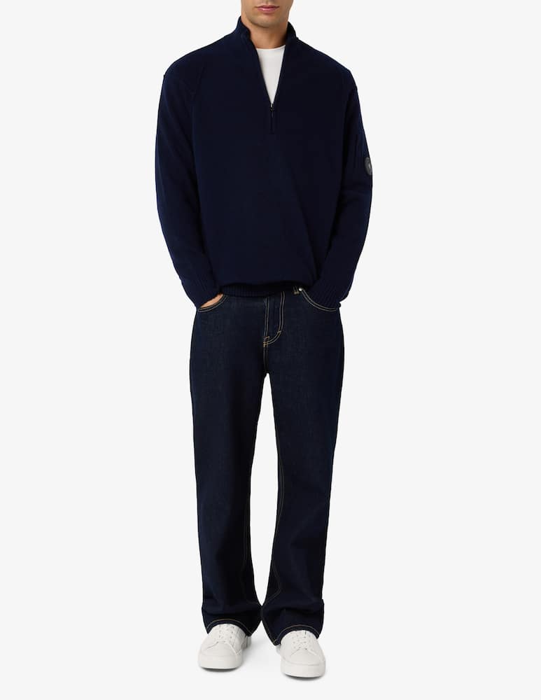 rinascente Cp Company Maglione mezza zip in lana