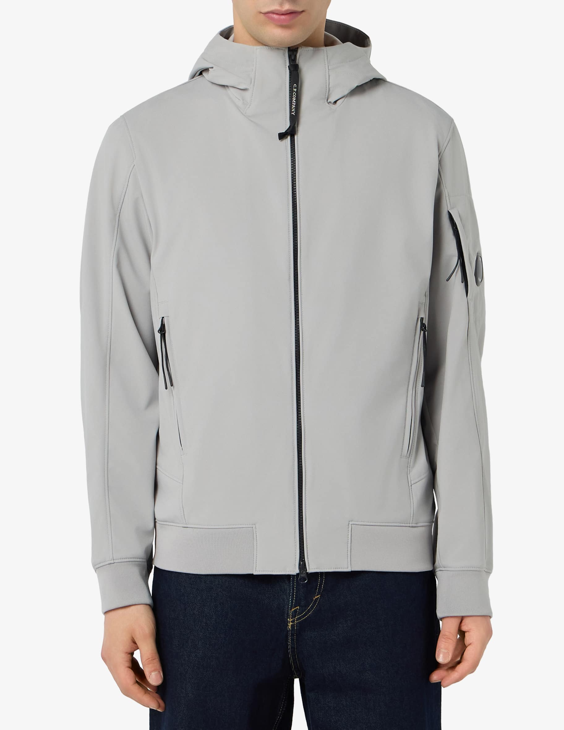 Shop Cp Company Chrome-r goggle utility jacket on Rinascente
