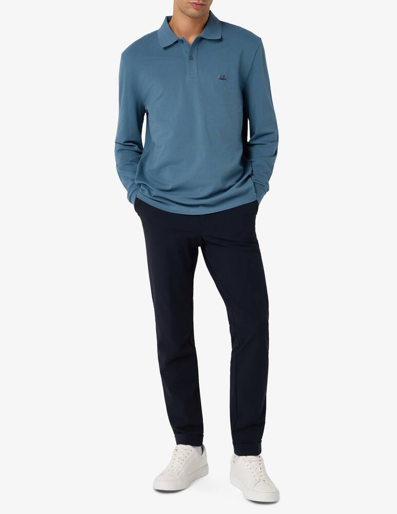 rinascente Cp Company Polo a maniche lunghe stretch