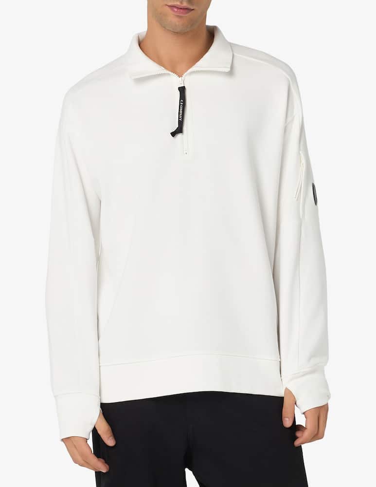 Cp Company Felpa mezza zip in pile - immagine 1 Cp Company Felpa mezza zip in pile - immagine 1