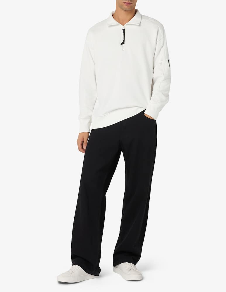 Cp Company Felpa mezza zip in pile - immagine 2 Cp Company Felpa mezza zip in pile - immagine 2