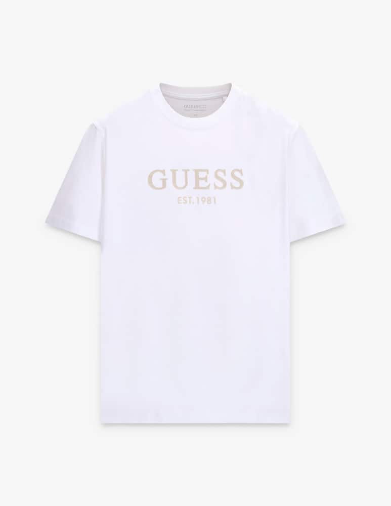 Guess T-shirt con logo ricamato  - immagine 4
