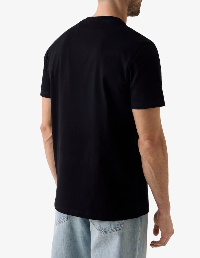rinascente Guess Logo embroidered t-shirt