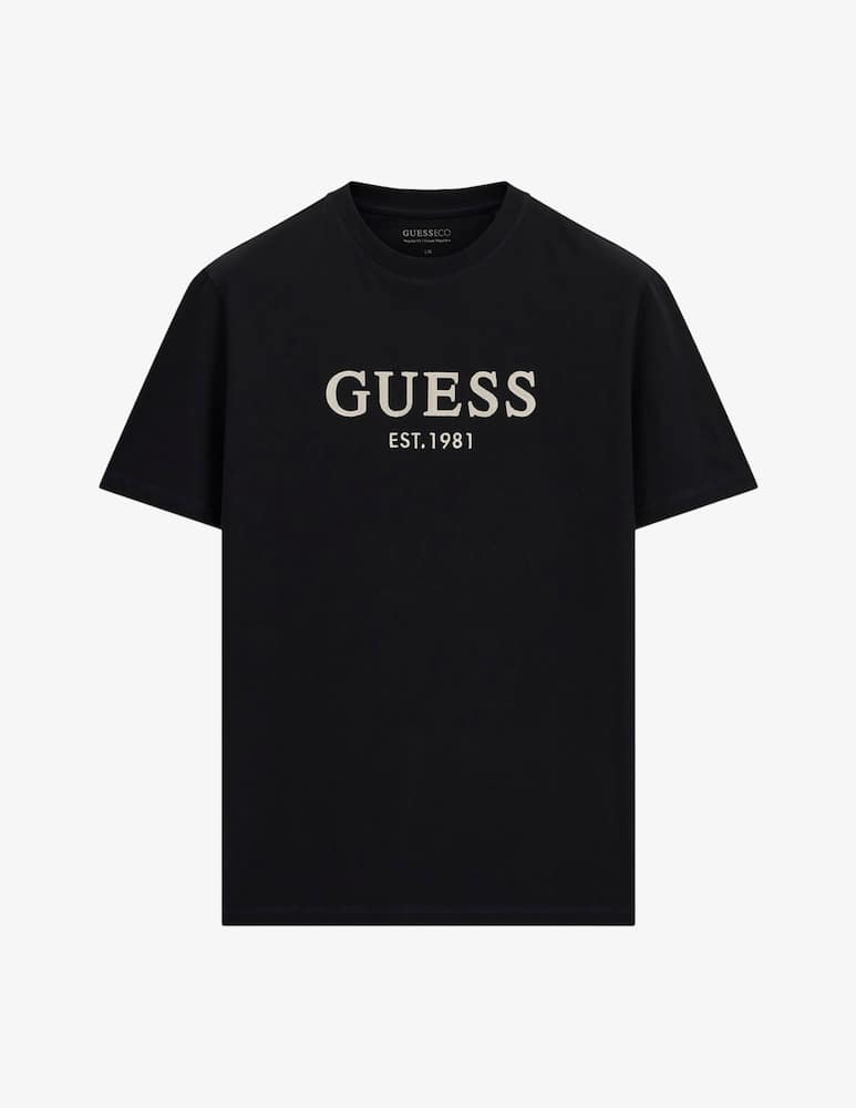 rinascente Guess Logo embroidered t-shirt