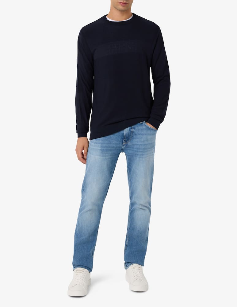 rinascente Guess Maglia girocollo con logo ricamato