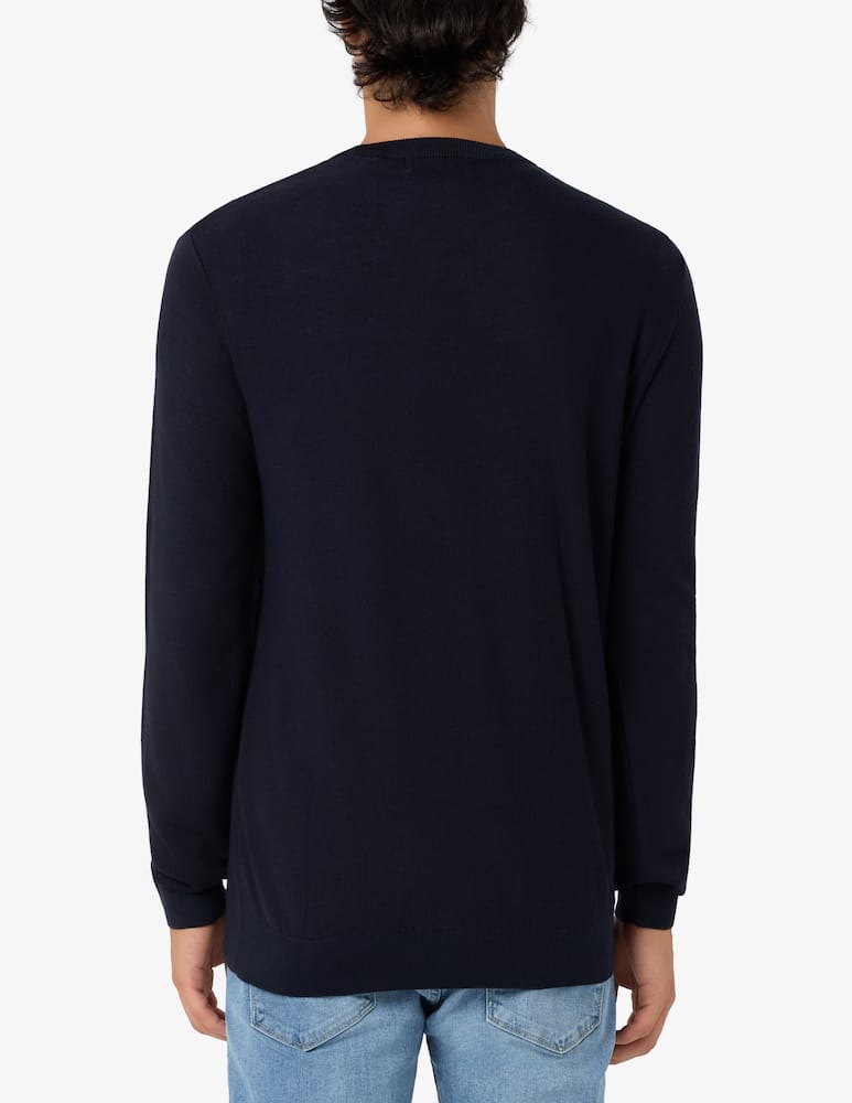 rinascente Guess Maglia girocollo con logo ricamato