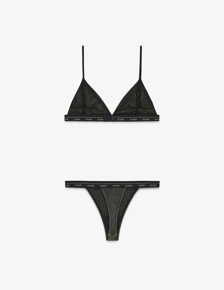 Guess Triangle bra and thong set - picture 2 Guess Triangle bra and thong set - picture 2