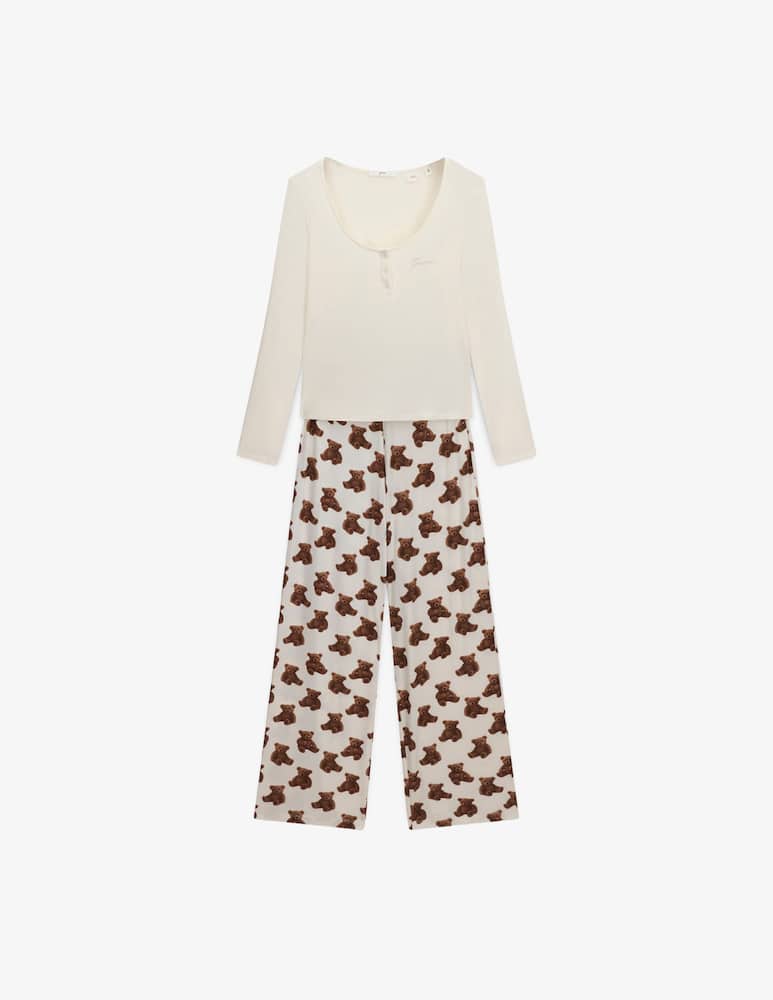 rinascente Guess Aria printed pyjama set