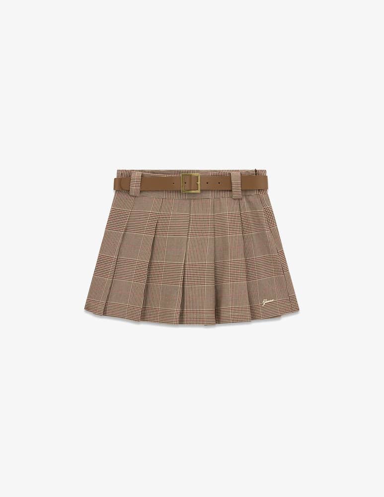 rinascente Guess Glen plaid pleated mini skirt