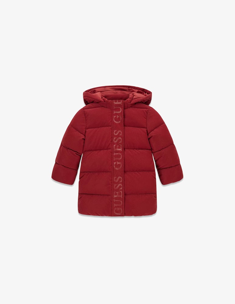 rinascente Guess Hooded long puffer jacket