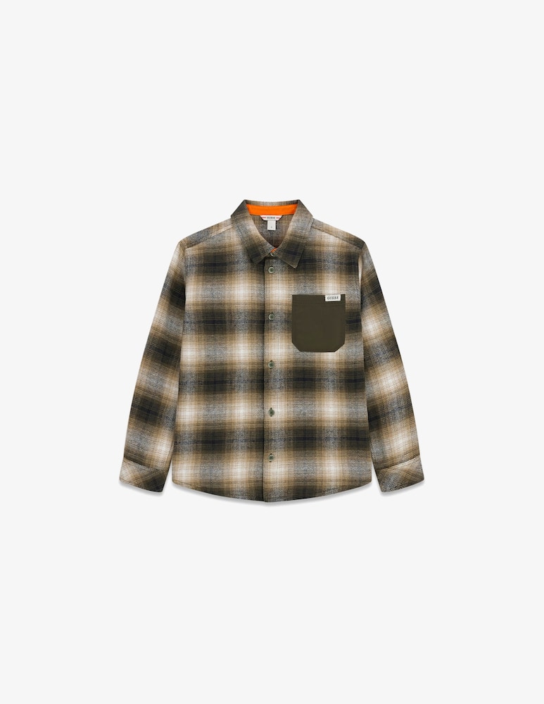 Guess Camicia oversize in flanella - immagine 1