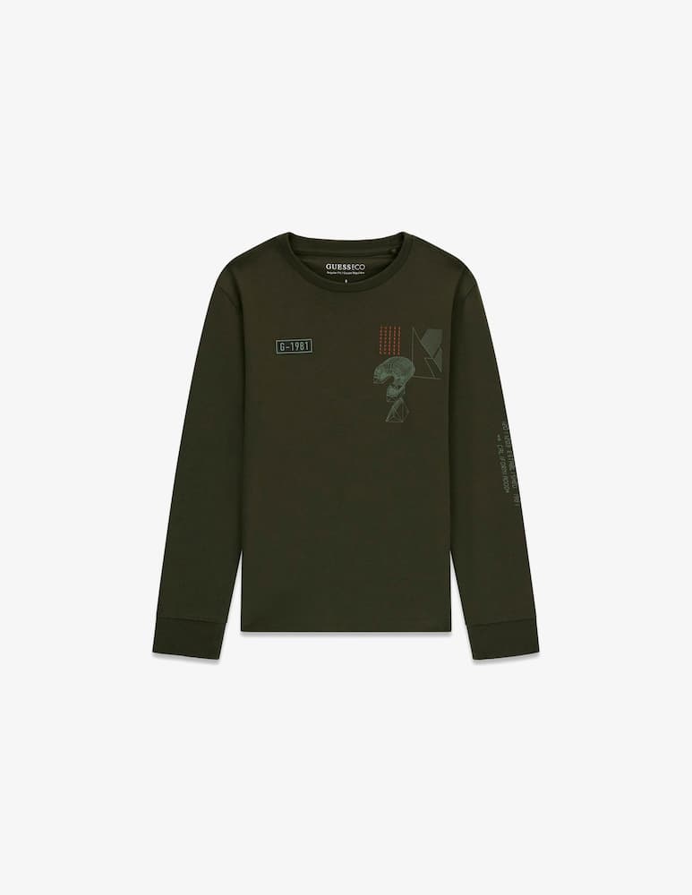 Guess Printed long-sleeve t-shirt - picture 1 Guess Printed long-sleeve t-shirt - picture 1