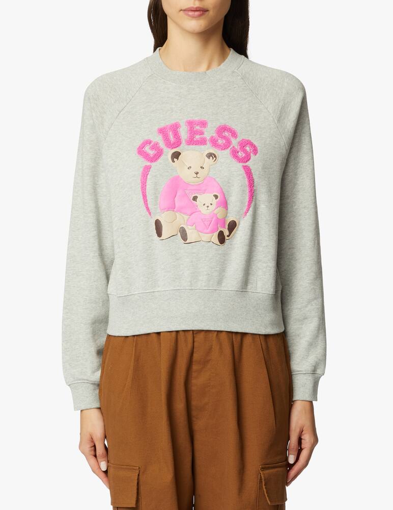rinascente Guess Original Felpa in cotone Go Bear Spence - Grigio