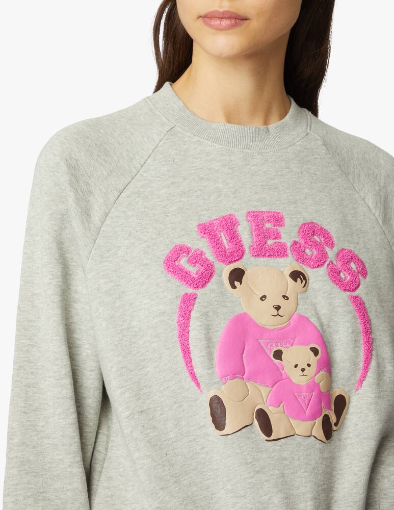 rinascente Guess Original Felpa in cotone Go Bear Spence - Grigio