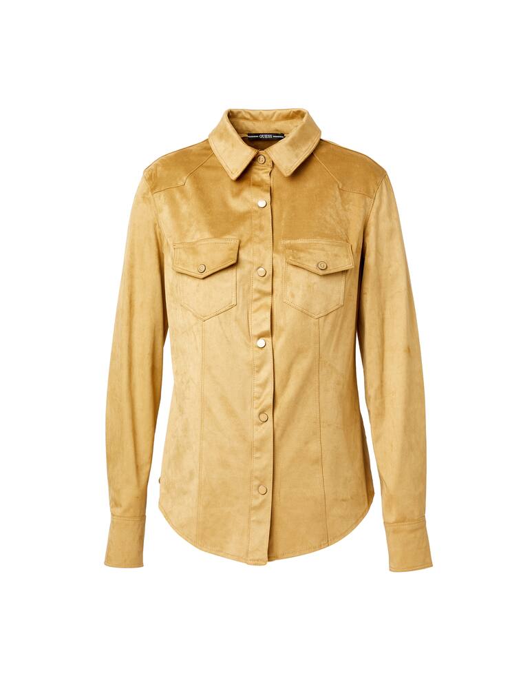 Guess Suede shirt - beige - picture 5