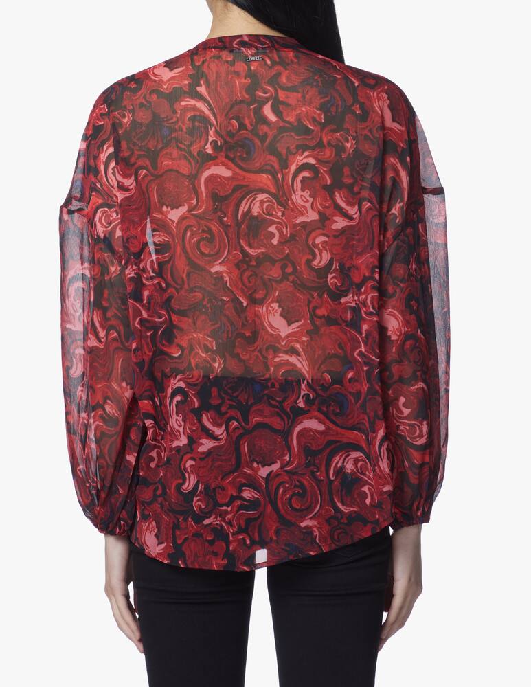 rinascente Guess Long sleeved blouse - red